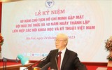 Hình ảnh Tổng Bí thư Nguyễn Phú Trọng dự lễ kỷ niệm 60 năm Bác Hồ gặp mặt đội ngũ trí thức