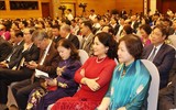 Hình ảnh Tổng Bí thư Nguyễn Phú Trọng dự lễ kỷ niệm 60 năm Bác Hồ gặp mặt đội ngũ trí thức