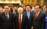 Hình ảnh Tổng Bí thư Nguyễn Phú Trọng dự lễ kỷ niệm 60 năm Bác Hồ gặp mặt đội ngũ trí thức