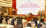 Hình ảnh Tổng Bí thư Nguyễn Phú Trọng dự lễ kỷ niệm 60 năm Bác Hồ gặp mặt đội ngũ trí thức