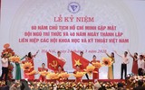 Hình ảnh Tổng Bí thư Nguyễn Phú Trọng dự lễ kỷ niệm 60 năm Bác Hồ gặp mặt đội ngũ trí thức