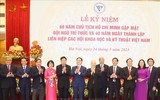 Hình ảnh Tổng Bí thư Nguyễn Phú Trọng dự lễ kỷ niệm 60 năm Bác Hồ gặp mặt đội ngũ trí thức