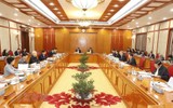 Hình ảnh Tổng Bí thư Nguyễn Phú Trọng chủ trì cuộc họp Bộ Chính trị, Ban Bí thư
