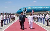 Hình ảnh Chủ tịch Quốc hội Vương Đình Huệ bắt đầu thăm chính thức Cuba