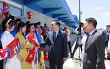 Hình ảnh Chủ tịch Quốc hội Vương Đình Huệ bắt đầu thăm chính thức Cuba