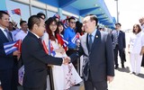 Hình ảnh Chủ tịch Quốc hội Vương Đình Huệ bắt đầu thăm chính thức Cuba