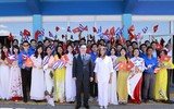 Hình ảnh Chủ tịch Quốc hội Vương Đình Huệ bắt đầu thăm chính thức Cuba