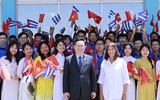 Hình ảnh Chủ tịch Quốc hội Vương Đình Huệ bắt đầu thăm chính thức Cuba