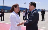 Hình ảnh Chủ tịch Quốc hội Vương Đình Huệ bắt đầu thăm chính thức Cuba