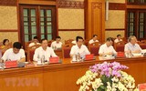 Hình ảnh Tổng Bí thư chủ trì cuộc họp phòng, chống tham nhũng, tiêu cực