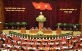 Hình ảnh Tổng Bí thư Nguyễn Phú Trọng chủ trì khai mạc Hội nghị Trung ương giữa nhiệm kỳ