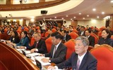 Hình ảnh Tổng Bí thư Nguyễn Phú Trọng chủ trì khai mạc Hội nghị Trung ương giữa nhiệm kỳ