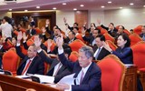 Hình ảnh Tổng Bí thư Nguyễn Phú Trọng chủ trì khai mạc Hội nghị Trung ương giữa nhiệm kỳ