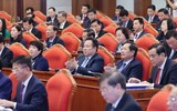 Hình ảnh Tổng Bí thư Nguyễn Phú Trọng chủ trì khai mạc Hội nghị Trung ương giữa nhiệm kỳ