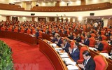 Hình ảnh Tổng Bí thư Nguyễn Phú Trọng chủ trì khai mạc Hội nghị Trung ương giữa nhiệm kỳ