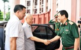 Hình ảnh Tổng Bí thư Nguyễn Phú Trọng chủ trì Hội nghị Quân ủy Trung ương 