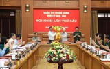 Hình ảnh Tổng Bí thư Nguyễn Phú Trọng chủ trì Hội nghị Quân ủy Trung ương 