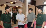 Hình ảnh Tổng Bí thư Nguyễn Phú Trọng chủ trì Hội nghị Quân ủy Trung ương 