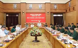 Hình ảnh Tổng Bí thư Nguyễn Phú Trọng chủ trì Hội nghị Quân ủy Trung ương 