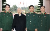 Hình ảnh Tổng Bí thư Nguyễn Phú Trọng chủ trì Hội nghị Quân ủy Trung ương