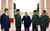 Hình ảnh Tổng Bí thư Nguyễn Phú Trọng chủ trì Hội nghị Quân ủy Trung ương