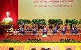 Hình ảnh Tổng Bí thư Nguyễn Phú Trọng dự Đại hội Hội Nông dân Việt Nam lần thứ VIII