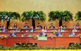 Hình ảnh Tổng Bí thư Nguyễn Phú Trọng dự Đại hội Hội Nông dân Việt Nam lần thứ VIII