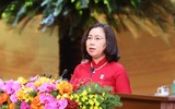 Hình ảnh Tổng Bí thư Nguyễn Phú Trọng dự Đại hội Hội Nông dân Việt Nam lần thứ VIII