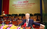 Hình ảnh Tổng Bí thư Nguyễn Phú Trọng dự Đại hội Hội Nông dân Việt Nam lần thứ VIII