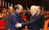 Hình ảnh Tổng Bí thư Nguyễn Phú Trọng dự Đại hội Hội Nông dân Việt Nam lần thứ VIII