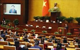 Hình ảnh Tổng Bí thư Nguyễn Phú Trọng dự khai mạc kỳ họp Quốc hội bất thường lần thứ năm