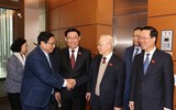 Hình ảnh Tổng Bí thư Nguyễn Phú Trọng dự khai mạc kỳ họp Quốc hội bất thường lần thứ năm