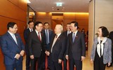 Hình ảnh Tổng Bí thư Nguyễn Phú Trọng dự khai mạc kỳ họp Quốc hội bất thường lần thứ năm