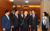 Hình ảnh Tổng Bí thư Nguyễn Phú Trọng dự khai mạc kỳ họp Quốc hội bất thường lần thứ năm