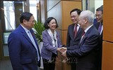Hình ảnh Tổng Bí thư Nguyễn Phú Trọng dự khai mạc kỳ họp Quốc hội bất thường lần thứ năm