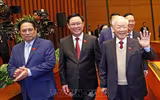Hình ảnh Tổng Bí thư Nguyễn Phú Trọng dự khai mạc kỳ họp Quốc hội bất thường lần thứ năm