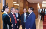 Hình ảnh Tổng Bí thư Nguyễn Phú Trọng dự khai mạc kỳ họp Quốc hội bất thường lần thứ năm