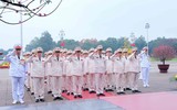 Hình ảnh Tổng Bí thư tới Nhà 67 dâng hương tưởng niệm Chủ tịch Hồ Chí Minh