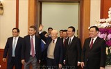 Hình ảnh Tổng Bí thư chủ trì phiên họp đầu tiên Tiểu ban Văn kiện Đại hội XIV của Đảng