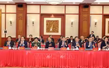 Hình ảnh Tổng Bí thư chủ trì phiên họp đầu tiên Tiểu ban Văn kiện Đại hội XIV của Đảng