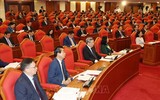 Hình ảnh Tổng Bí thư Nguyễn Phú Trọng khai mạc hội nghị Trung ương lần thứ chín