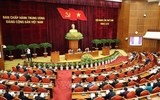 Hình ảnh Tổng Bí thư Nguyễn Phú Trọng khai mạc hội nghị Trung ương lần thứ chín