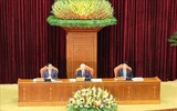 Hình ảnh Tổng Bí thư Nguyễn Phú Trọng khai mạc hội nghị Trung ương lần thứ chín