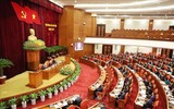 Hình ảnh Tổng Bí thư Nguyễn Phú Trọng khai mạc hội nghị Trung ương lần thứ chín