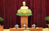 Hình ảnh Tổng Bí thư Nguyễn Phú Trọng khai mạc hội nghị Trung ương lần thứ chín