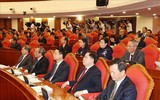 Hình ảnh Tổng Bí thư Nguyễn Phú Trọng khai mạc hội nghị Trung ương lần thứ chín
