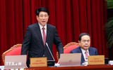 Hình ảnh khai mạc Hội nghị lần thứ 12 Ban Chấp hành Trung ương Đảng khóa XIII