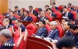 Hình ảnh khai mạc Hội nghị lần thứ 12 Ban Chấp hành Trung ương Đảng khóa XIII