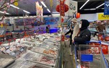 Cận cảnh siêu thị, chợ tại Hà Nội mùng 5 Tết Nguyên đán