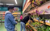 Cận cảnh siêu thị, chợ tại Hà Nội mùng 5 Tết Nguyên đán